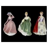 Three Royal Doulton Porcelain Figurines