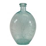 Embossed Summer & Winter Tree Glass Bottle