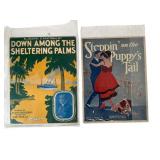 25 Early 20th Century Sheet Music Collection