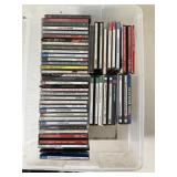 Rubbermaid Bin of Jazz, Classical & World CDs
