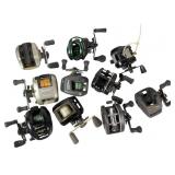 10 Used Baitcasting Fishing Reels