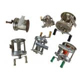 6 Vintage Fishing Reels Assorted Brands & Age