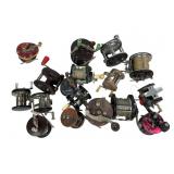 17 Assorted Used Fishing Reels