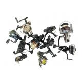 10 Assorted Used Spinning Reels