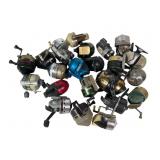 21 Assorted Used Fishing Reels