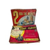 Sylvania Beat the Clock & 2 for the Money TV-