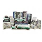 10 Hess Trucks in Original Dust