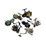 7 Used Spinning Fishing Reels