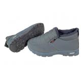 New Womenï¿½s Gray Slip-On Winter Shoes