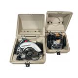 Craftsman Circular Saw & Router in Cases