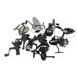 10 Used Spinning Fishing Reels