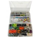 Fishing Lures, Sinkers & Tackle in Organizer Boxes