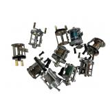 10 Used Fishing Reels Mixed Brands