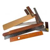 Vintage Squares & Measuring Rulers Group
