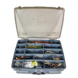 Plano Tackle Box & Assorted Fishing Lures