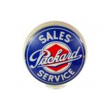 Packard & Texaco Gas Pump Double Sided Globe