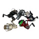 5 Used Spinning Fishing Reels