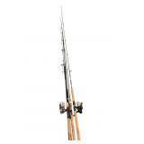 Four Fishing Rods & Reels