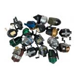 18 Used Spincast Fishing Reels, Mixed Brands