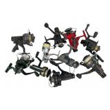 10 Used Assorted Fishing Reels