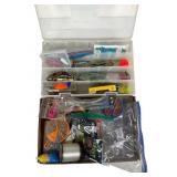 Fishing Tackle in Plano Storage Box