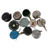 11 Vintage Fly Fishing Reels