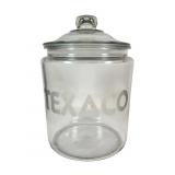 Texaco 2-Gallon Glass Gasoline Cookie Jar
