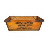 Halem Hazzouri Banana King Wooden Crate