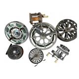 7 Vintage Fishing Reels Incl. Trout, Martin, etc