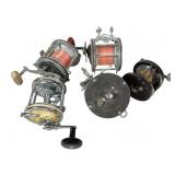 5 Saltwater Fishing Reels, Used