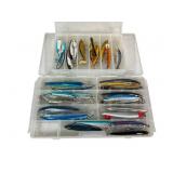 Fishing Lures, Avg 7 Inches Organizer Box