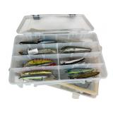 Fishing Lures in Organizer Box Mixed