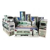 10 Hess Toy Trucks with Boxes