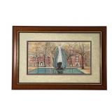 We Are Marshall Triple Matted Lithograph