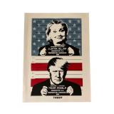Tabby Silk Screen Print, Political Candidates