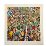 "Down 2001" Lithograph by R. (157/250)