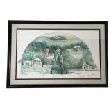 Virginia Our Virginia Signed Lithograph
