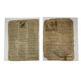 Five Early English Broadsides Collection