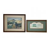Grandma Moses & D Morgan Framed Art Prints