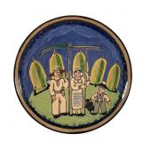 Large Ukrainian LIKOR Decorative Bowl