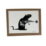 The Warrior 2018 Screen Print by Blek le Rat