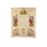 1878 German Birth & Baptismal Certificate