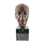 Bronze Bust by Larry Lawrence Ludtke, 1989