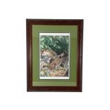 Ned Smith Deep Woods Drummer Lithograph