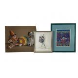 Three Illustrative Artworks