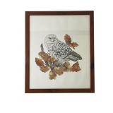 Snowy Owl Art by Richard Rixon, 30/250, Fr.