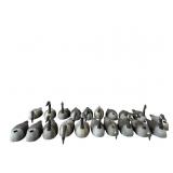 20 Plastic Decoy Geese