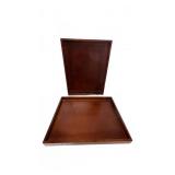 Wood Serving Trays, 26.5" x 20.5"