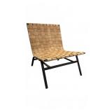 Williams Sonoma Suede Lounge Chair