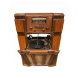 Firestone Floor Model Radio & Record Player